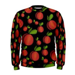 Peaches Men s Sweatshirt by Valentinaart