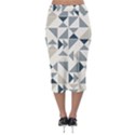 Geometric Triangle Modern Mosaic Midi Pencil Skirt View2