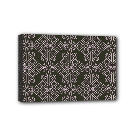 Line Geometry Pattern Geometric Mini Canvas 6  X 4  by Amaryn4rt