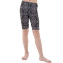 Line Geometry Pattern Geometric Kids  Mid Length Swim Shorts View1