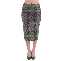 Line Geometry Pattern Geometric Midi Pencil Skirt by Amaryn4rt