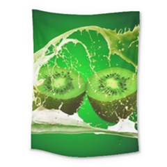 Kiwi Fruit Vitamins Healthy Cut Medium Tapestry by Amaryn4rt