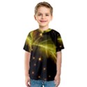 Particles Vibration Line Wave Kids  Sport Mesh Tee View1