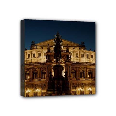 Dresden Semper Opera House Mini Canvas 4  X 4  by Amaryn4rt