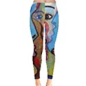 Graffiti Wall Color Artistic Leggings  View1