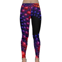 Fractal Mathematics Abstract Classic Yoga Leggings by Amaryn4rt