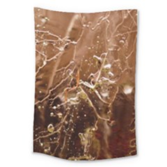 Ice Iced Structure Frozen Frost Large Tapestry by Amaryn4rt