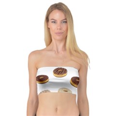 Donuts Pattern Bandeau Top by Valentinaart