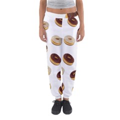 Donuts Pattern Women s Jogger Sweatpants by Valentinaart