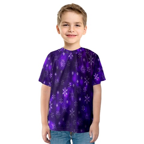 Bokeh Background Texture Stars Kids  Sport Mesh Tee by Amaryn4rt