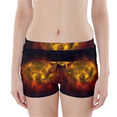 Galaxy Nebula Space Cosmos Universe Fantasy Boyleg Bikini Wrap Bottoms by Amaryn4rt