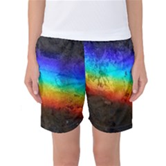 Rainbow Color Prism Colors Women s Basketball Shorts by Amaryn4rt