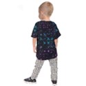 Stars Pattern Seamless Design Kids  Raglan Tee View2