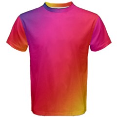 Rainbow Colors Men s Cotton Tee by Amaryn4rt