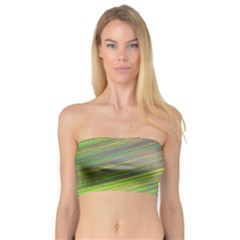 Diagonal Lines Abstract Bandeau Top by Amaryn4rt