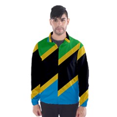 Flag Of Tanzania Wind Breaker (men) by Amaryn4rt