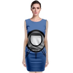 Rocket Ship App Icon Classic Sleeveless Midi Dress by Amaryn4rt