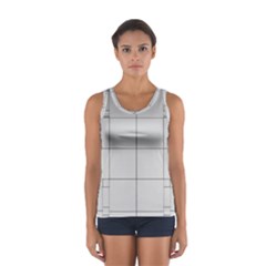 Abstract Architecture Contemporary Women s Sport Tank Top  by Amaryn4rt