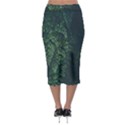 Abstract Art Background Biology Midi Pencil Skirt View2