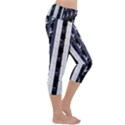 Architecture Building Pattern Capri Yoga Leggings View3