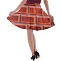 Portugal Ceramic Tiles Wall A-line Skater Skirt View2