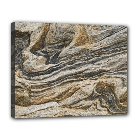 Rock Texture Background Stone Canvas 14  X 11  by Amaryn4rt