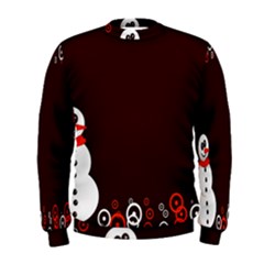 Snowman Holidays, Occasions, Christmas Men s Sweatshirt by Nexatart