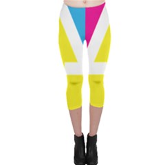 Graphic Design Web Design Capri Leggings  by Nexatart