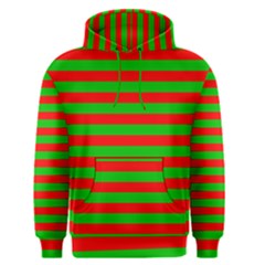 Pattern Lines Red Green Men s Pullover Hoodie by Nexatart