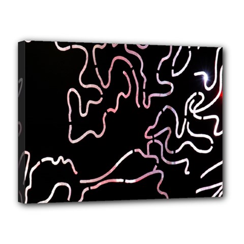 Abstract Glare Visual Art Canvas 16  X 12  by Nexatart