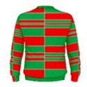 Christmas Colors Red Green Men s Sweatshirt View2