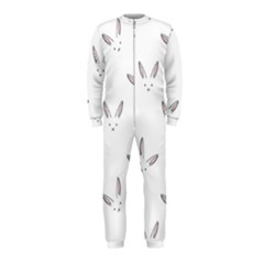 Cute Bunnies Onepiece Jumpsuit (kids) by Brittlevirginclothing