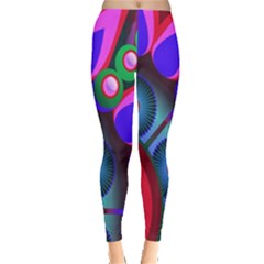 Abstract Digital Art  Leggings  by Nexatart