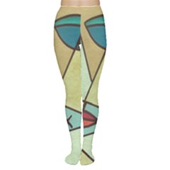 Abstract Art Face Women s Tights by Nexatart