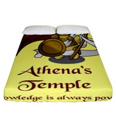 Athena s Temple Fitted Sheet (california King Size) by athenastemple