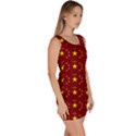 Chinese New Year Pattern Sleeveless Bodycon Dress View3