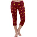 Chinese New Year Pattern Capri Yoga Leggings View1