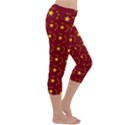 Chinese New Year Pattern Capri Yoga Leggings View3