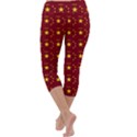 Chinese New Year Pattern Capri Yoga Leggings View4