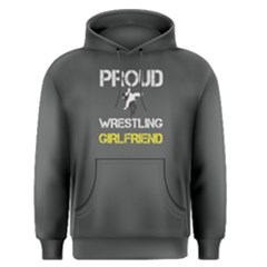 Proud Wrestling Girlfriend Men s Pullover Hoodie by FunnySaying