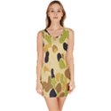 Army Camouflage Pattern Sleeveless Bodycon Dress View1