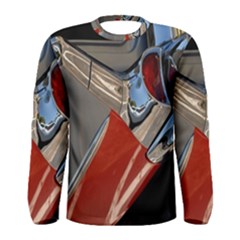 Classic Car Design Vintage Restored Men s Long Sleeve Tee by Nexatart