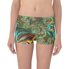 Fractal Artwork Pattern Digital Boyleg Bikini Bottoms by Nexatart