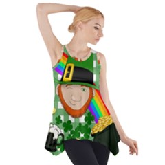 Lucky Irish Side Drop Tank Tunic by Valentinaart