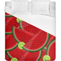 Watermelon slices Duvet Cover (California King Size) View1