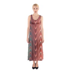 Texture Digital Painting Digital Art Sleeveless Maxi Dress by Nexatart