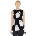 Ghost Halloween Pattern Side Drop Tank Tunic View2