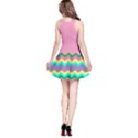 Easter Chevron Pattern Stripes Reversible Sleeveless Dress View2