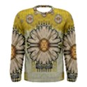 Power To The Big Flower Men s Long Sleeve Tee View1