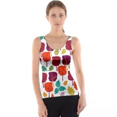 Tree Pattern Background Tank Top by Amaryn4rt